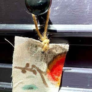 NEW Hand painted Twine Door Hanging (Size Medium)